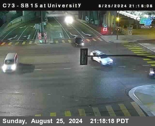 SB 15 at University Ave