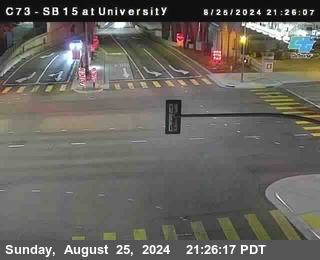 SB 15 at University Ave