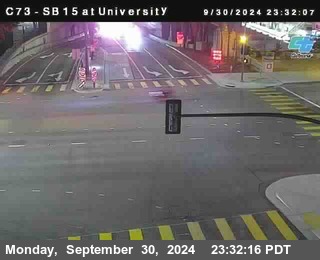 SB 15 at University Ave