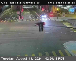 SB 15 at University Ave