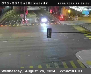 SB 15 at University Ave