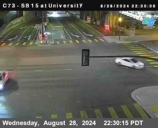 SB 15 at University Ave