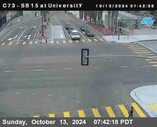 SB 15 at University Ave