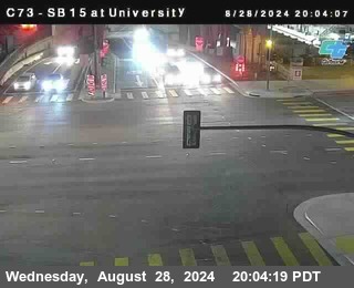 SB 15 at University Ave