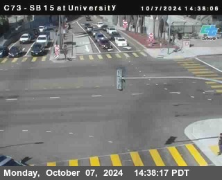 SB 15 at University Ave