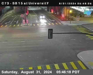 SB 15 at University Ave