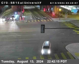 SB 15 at University Ave