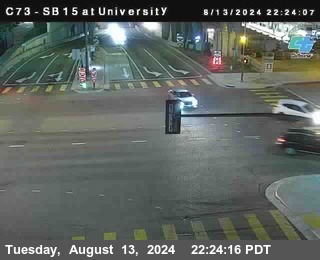 SB 15 at University Ave