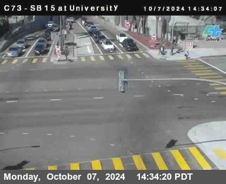 SB 15 at University Ave