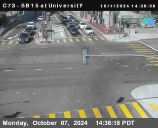 SB 15 at University Ave