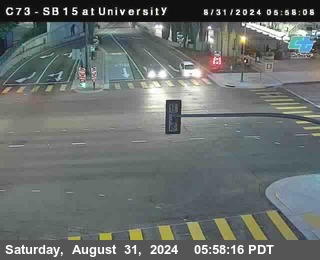 SB 15 at University Ave