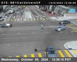 SB 15 at University Ave