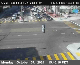 SB 15 at University Ave