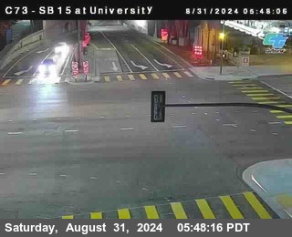 SB 15 at University Ave