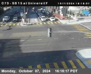 SB 15 at University Ave