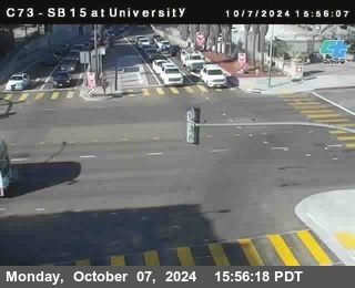 SB 15 at University Ave