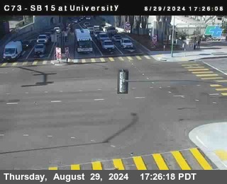 SB 15 at University Ave