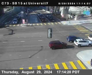 SB 15 at University Ave