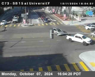 SB 15 at University Ave