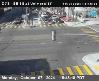 SB 15 at University Ave