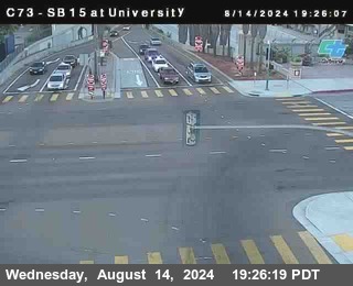 SB 15 at University Ave