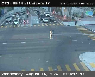 SB 15 at University Ave