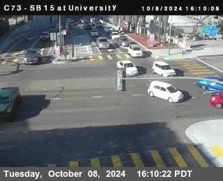 SB 15 at University Ave