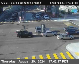 SB 15 at University Ave