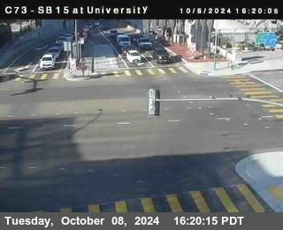 SB 15 at University Ave