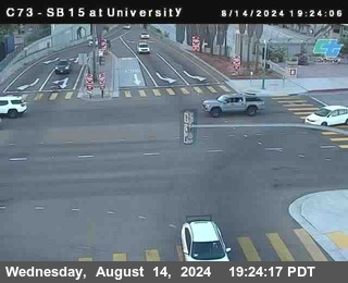 SB 15 at University Ave