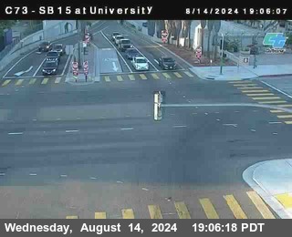 SB 15 at University Ave