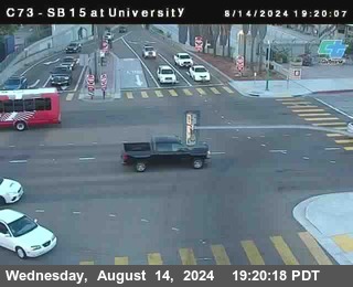 SB 15 at University Ave