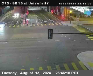 SB 15 at University Ave