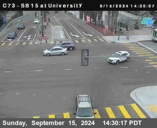 SB 15 at University Ave