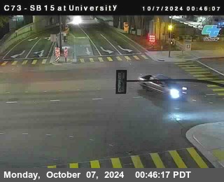 SB 15 at University Ave