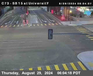 SB 15 at University Ave