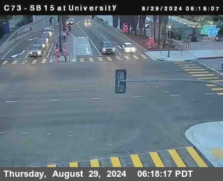 SB 15 at University Ave