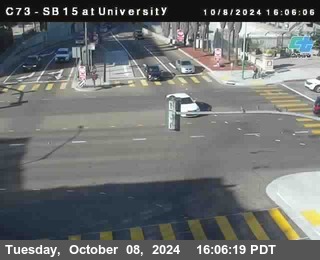 SB 15 at University Ave