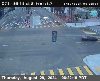 SB 15 at University Ave