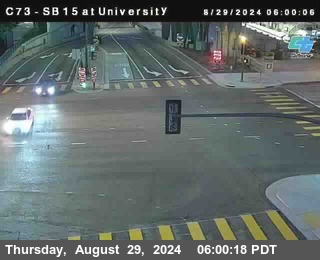 SB 15 at University Ave