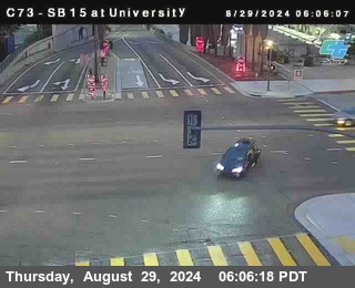 SB 15 at University Ave