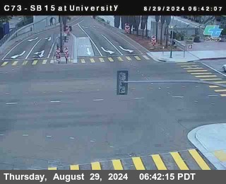 SB 15 at University Ave