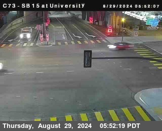 SB 15 at University Ave