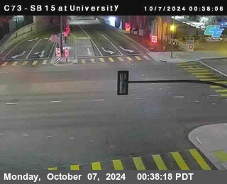 SB 15 at University Ave