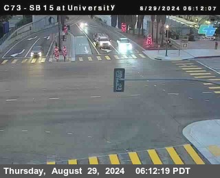 SB 15 at University Ave