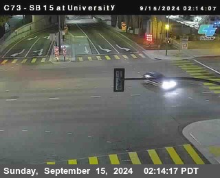 SB 15 at University Ave