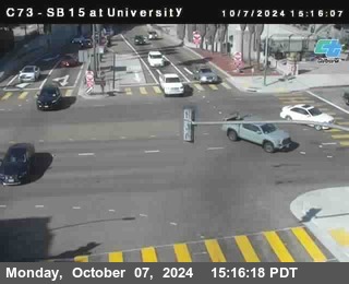 SB 15 at University Ave