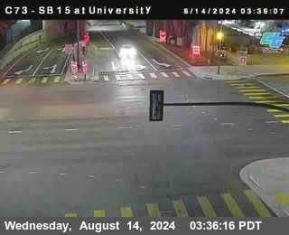 SB 15 at University Ave