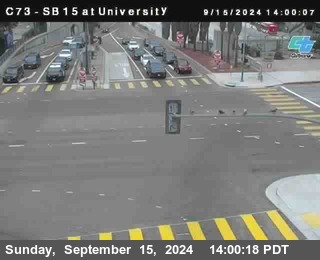 SB 15 at University Ave