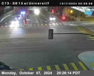 SB 15 at University Ave